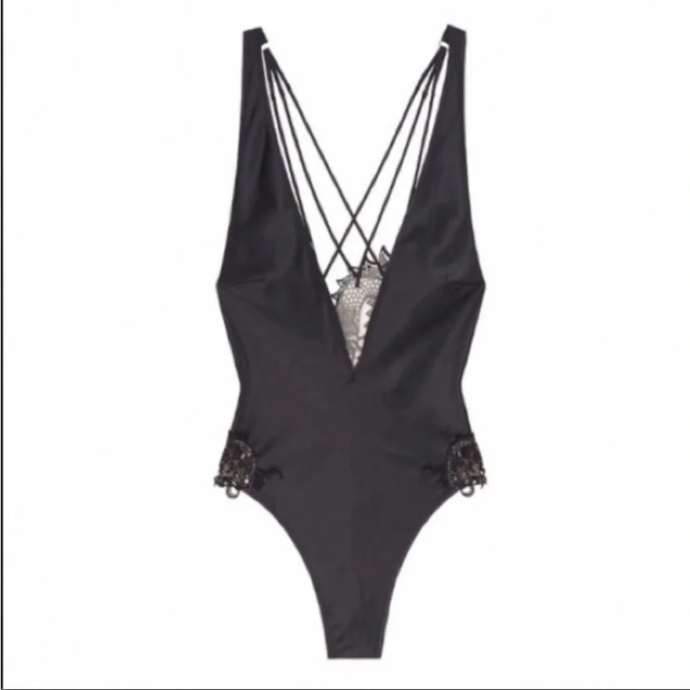 Victoria’s Secret Bodysuit Very Sexy Bodysuit VS Lingerie VS Dragon Teddy 🆕🌙 🐉